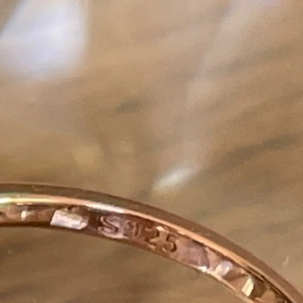 Alexandrite and Zircon Rose Gold Ring - Picture 7 of 15